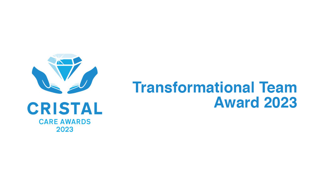 Cristal Care Awards 2023 - Transformational Team Award